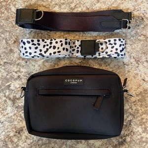 Cocopup London dog walking bag with two straps!